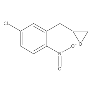 2-[(5-Chloro-2-nitrophenyl)methyl]oxirane结构式