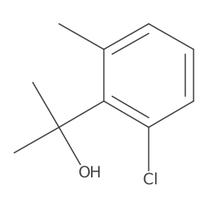 2-(2-Chloro-6-methylphenyl)propan-2-ol Structure