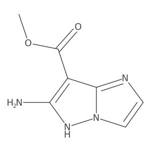 Methyl 6-amino-5H-imidazo[1,2-b]pyrazole-7-carboxylate Structure