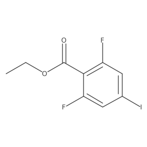 Ethyl 2,6-difluoro-4-iodobenzoate Structure