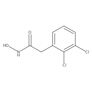 2,3-Dichloro-N-hydroxybenzeneacetamide Structure