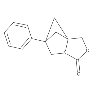 7-Phenyl-3-oxa-5-azatricyclo[5.1.1.0,1,5]nonan-4-one Structure