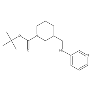 N-(1-Boc-piperidin-3-ylmethyl)-N-(pyridin-3-yl) amine Structure