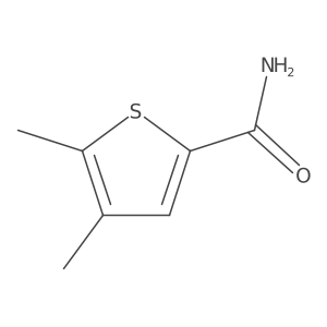4,5-Dimethylthiophene-2-carboxamide Structure