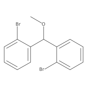 1,1a(2)-(Methoxymethylene)bis[2-bromobenzene] Structure