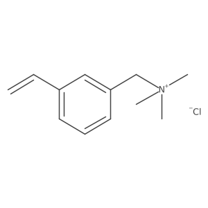 (m-Vinylbenzyl)trimethylammonium chloride Structure