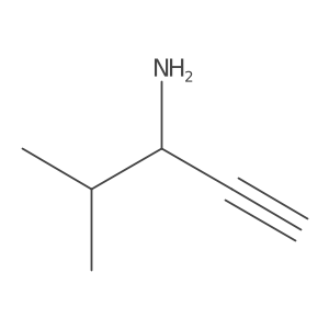 (3S)-4-methylpent-1-yn-3-amine Structure