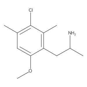 3-Chloro-6-methoxy-I+/-,2,4-trimethylbenzeneethanamine Structure