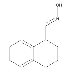 1,2,3,4-Tetrahydro-1-naphthalenecarboxaldehyde oxime结构式