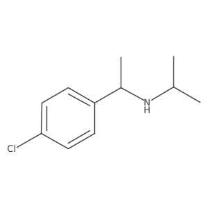 [1-(4-Chlorophenyl)ethyl](propan-2-yl)amine Structure