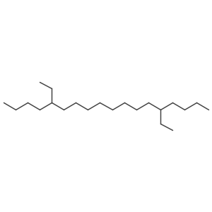5,14-Diethyloctadecane Structure