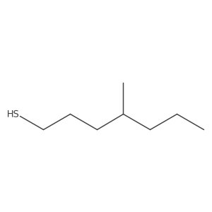 4-Methylheptane-1-thiol Structure