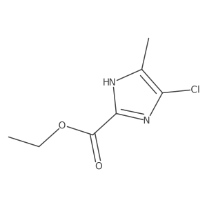 ethyl 4-chloro-5-methyl-1H-imidazole-2-carboxylate Structure