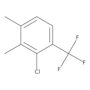 2-Chloro-3,4-dimethylbenzotrifluoride Structure