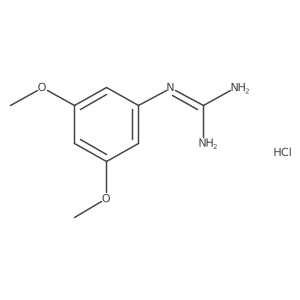 1-(3,5-Dimethoxyphenyl)guanidine hydrochloride Structure