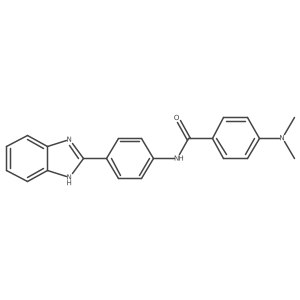 N-(4-(1H-benzo[d]imidazol-2-yl)phenyl)-4-(dimethylamino)benzamide Structure