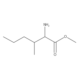 Methyl 2-amino-3-methylhexanoate Structure