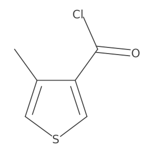 4-Methylthiophene-3-carbonyl chloride结构式
