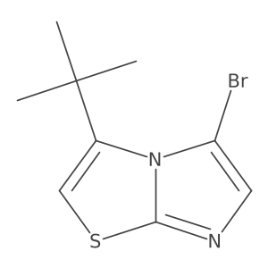 5-Bromo-3-tert-butylimidazo[2,1-b][1,3]thiazole Structure