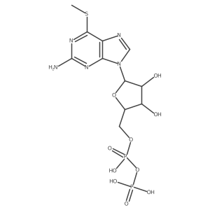 6-S-Methyl-6-thioguanosine 5'-(Trihydrogen Diphosphate)结构式