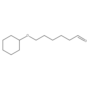 6-(Cyclohexyloxy)hexanal结构式