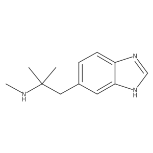 [1-(1h-1,3-Benzodiazol-5-yl)-2-methylpropan-2-yl](methyl)amine Structure