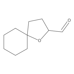 1-Oxaspiro[4.5]decane-2-carbaldehyde结构式