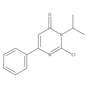 2-Chloro-3-isopropyl-6-phenylpyrimidin-4(3H)-one Structure