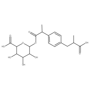 Carboxyibuprofen-glucuronide结构式