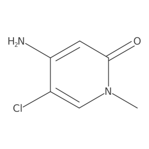 4-Amino-5-chloro-1-methylpyridin-2(1H)-one Structure