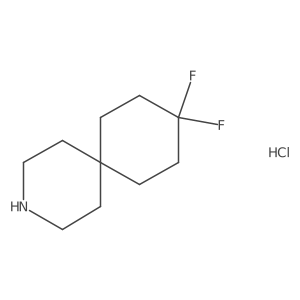 9,9-Difluoro-3-azaspiro[5.5]undecane hydrochloride结构式