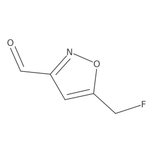 5-(Fluoromethyl)-1,2-oxazole-3-carbaldehyde Structure