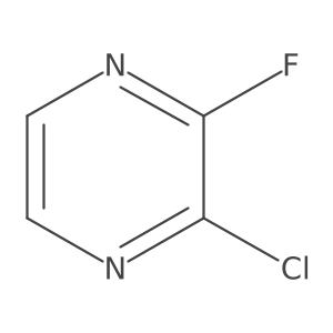 2-Chloro-3-fluoropyrazine结构式