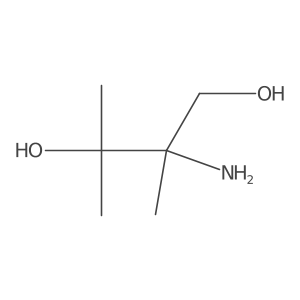 2-Amino-2,3-dimethylbutane-1,3-diol结构式