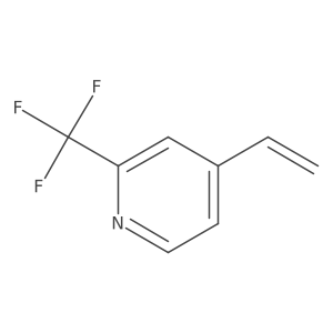2-(Trifluoromethyl)-4-vinylpyridine Structure