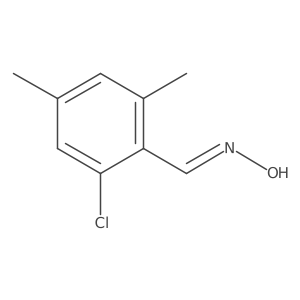 2-Chloro-4,6-dimethylbenzaldehyde oxime Structure