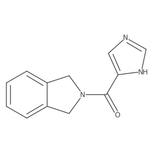 (1H-imidazol-4-yl)(isoindolin-2-yl)methanone Structure