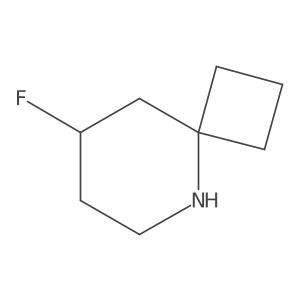 8-Fluoro-5-azaspiro[3.5]nonane Structure
