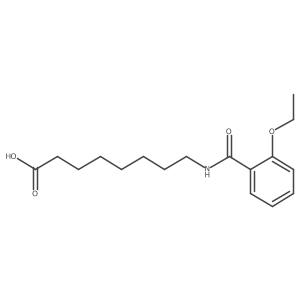 8-(2-Ethoxybenzamido)octanoic acid Structure