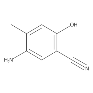 5-Amino-2-hydroxy-4-methylbenzonitrile Structure