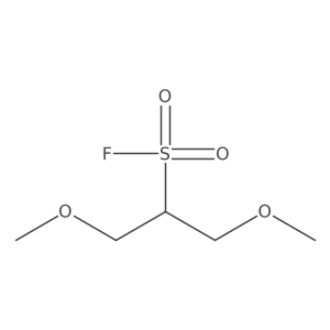 2-(Fluorosulfonyl)-1,3-dimethoxypropane结构式