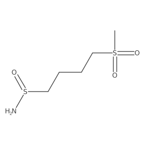 4-Methanesulfonylbutane-1-sulfinamide结构式