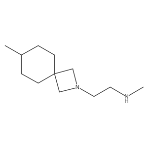 Methyl(2-{7-methyl-2-azaspiro[3.5]nonan-2-yl}ethyl)amine Structure
