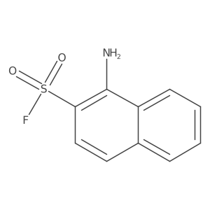 1-Aminonaphthalene-2-sulfonyl fluoride结构式