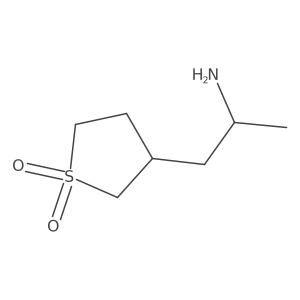 3-[(2S)-2-aminopropyl]-1lambda6-thiolane-1,1-dione Structure