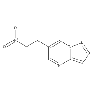 6-(2-Nitroethyl)pyrazolo[1,5-a]pyrimidine Structure