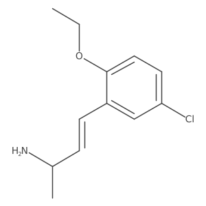 4-(5-Chloro-2-ethoxyphenyl)but-3-en-2-amine Structure