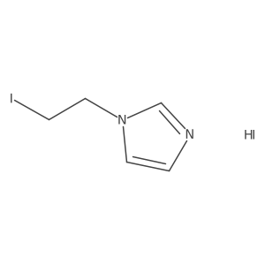1-(2-Iodoethyl)imidazole;hydroiodide Structure
