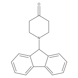 1-(9H-Fluoren-9-yl)-4-piperidinone Structure