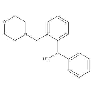 2-(4-Morpholinylmethyl)-I+/--phenylbenzenemethanol Structure
